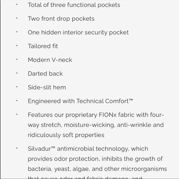 NWT FIGS CASMA THEEE POCKET SCRUB TOP  IN DUSK - Picture 7 of 8